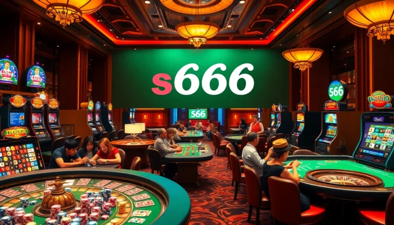Experience the thrill of winning with s666 đăng nhập at our vibrant casino tables filled with excitement!
