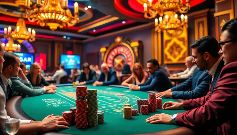 Experience the thrilling atmosphere at f8beta2's vibrant online casino tables filled with eager players.